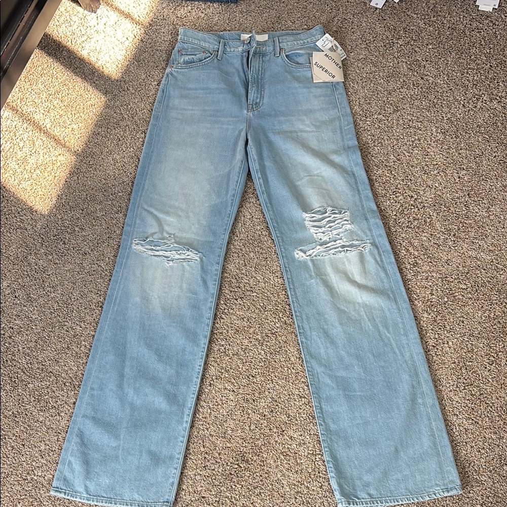 Light Blue MOTHER SUPERIOR Women's Jeans